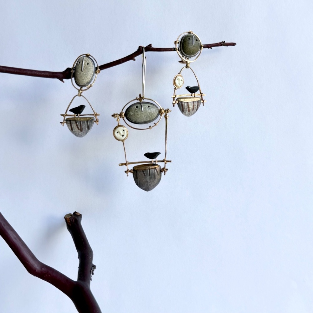 Carolyn Morris Bach Brooch and Earrings Set - Picture 8 of 15